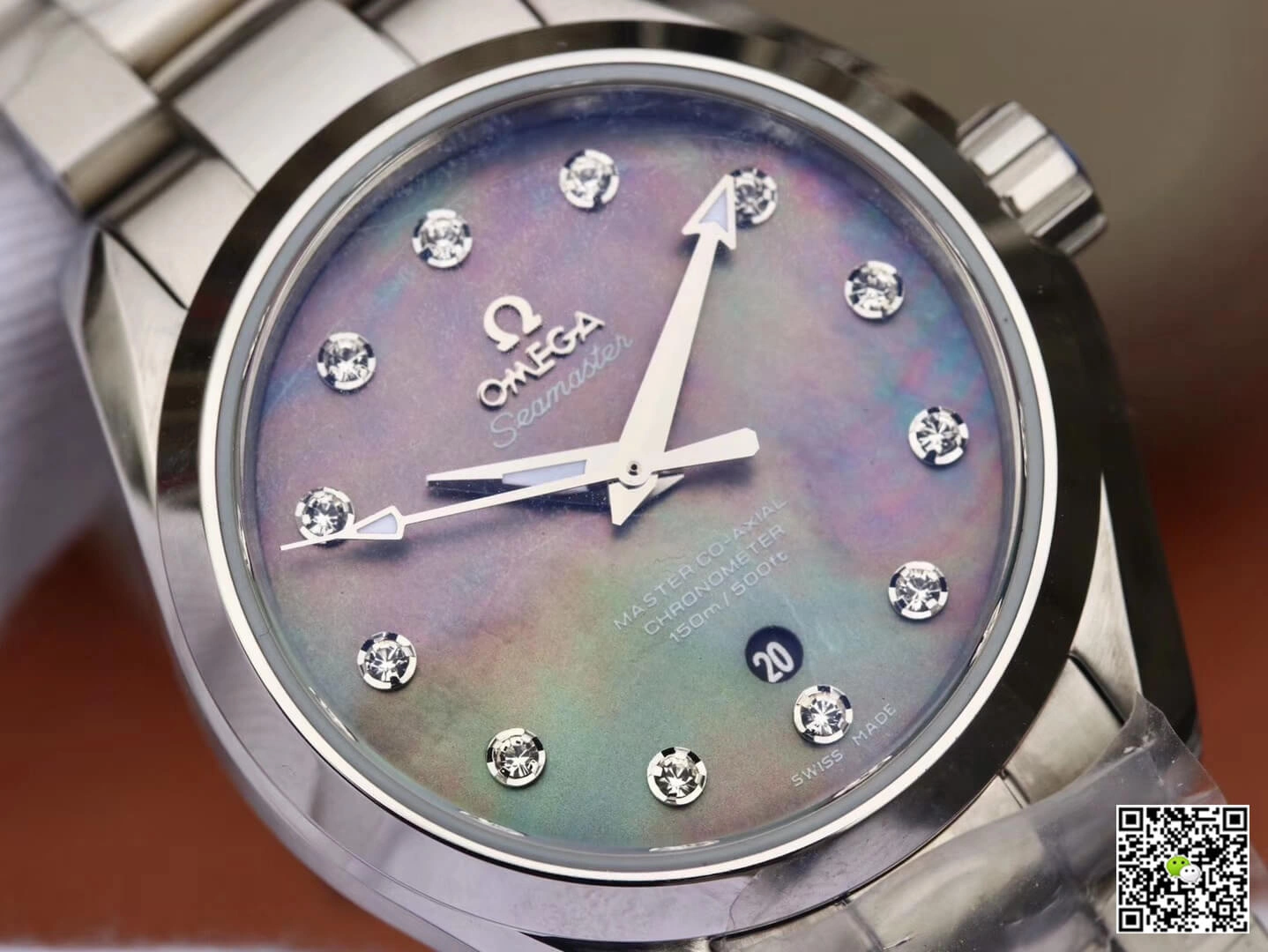 Omega Seamaster 231.10.34.20.57.001 Aqua Terra 150M 3S Factory 1:1 Best Edition Replica Watch Stainless Steel Strap